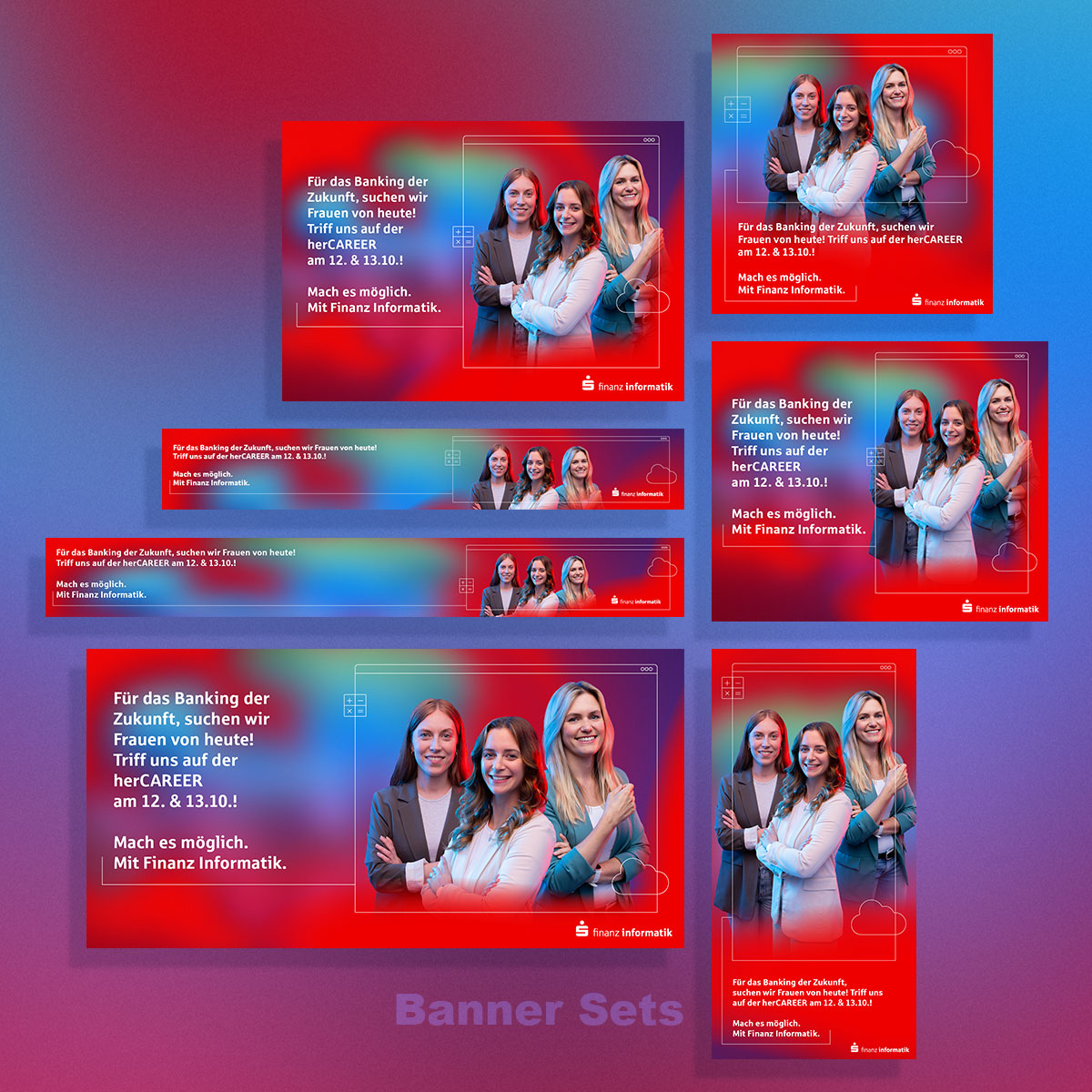 FI-Employer-Branding--1200x1200-Banner Finanz Informatik: Employer Branding, Banner